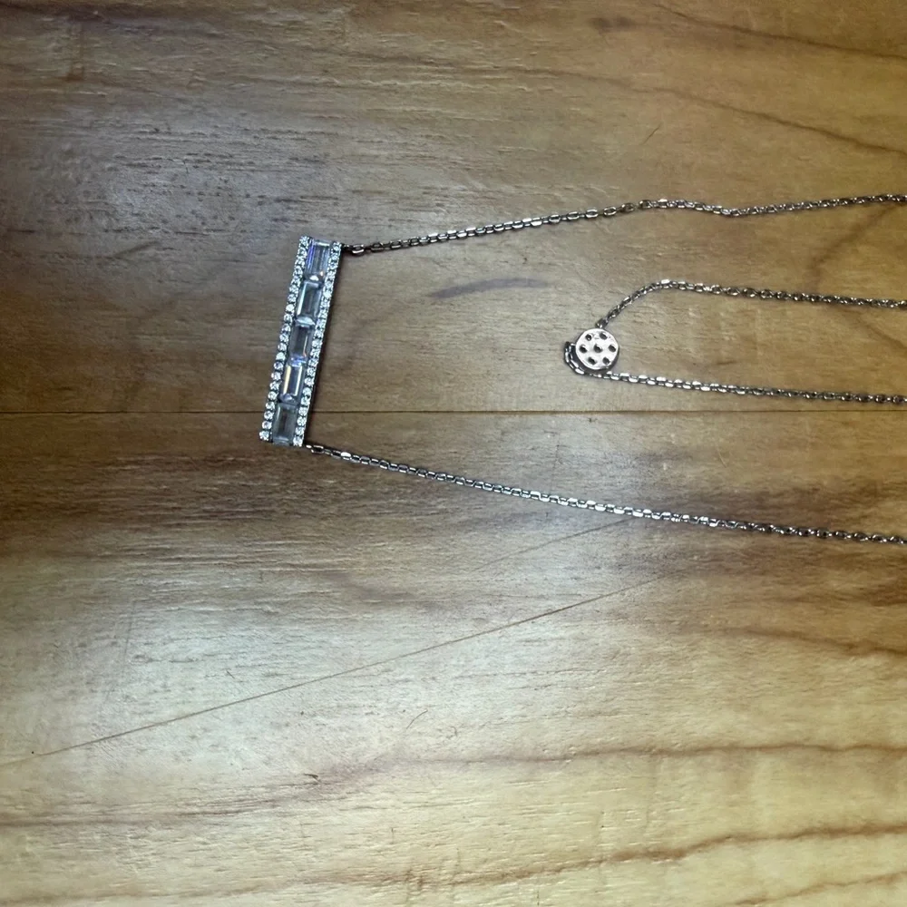 Elegant Sterling Silver Necklace Set